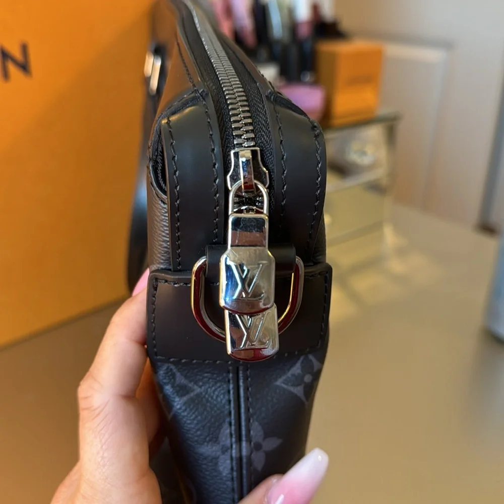 Louis Vuitton Black Monogram Briefcase